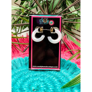 Iridescent Hoops