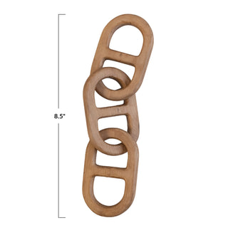 Mango Wood Chain Decor