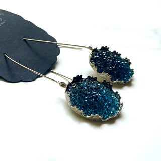Midnight Jewel Dangle Earrings