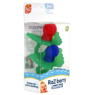 RaZberry Silicone Teether 2PK