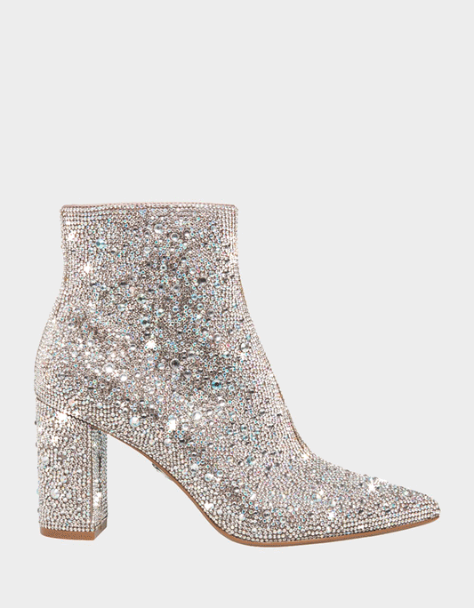 Betsey Johnson Rhinestone Booties