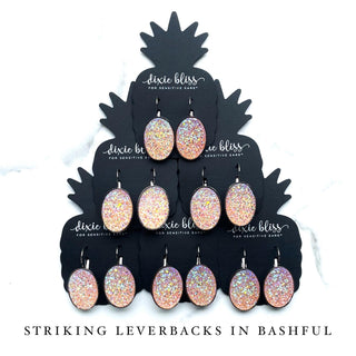Striking Leverback in Bashful Earrings