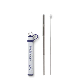 Swig Telescopic Stainless Steel Straw Set
