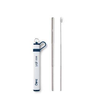 Swig Telescopic Stainless Steel Straw Set