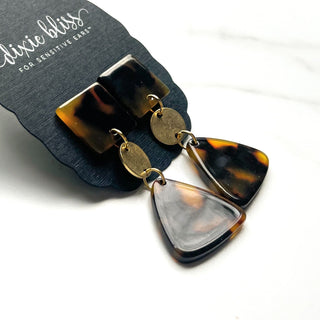 Take on Me | Tortoise Earrings