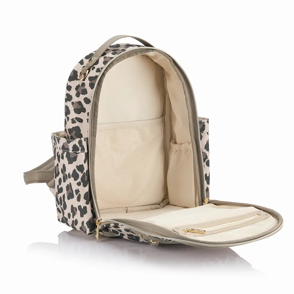 Leopard Itzy Mini Diaper Bag Backpack | Itzy Ritzy