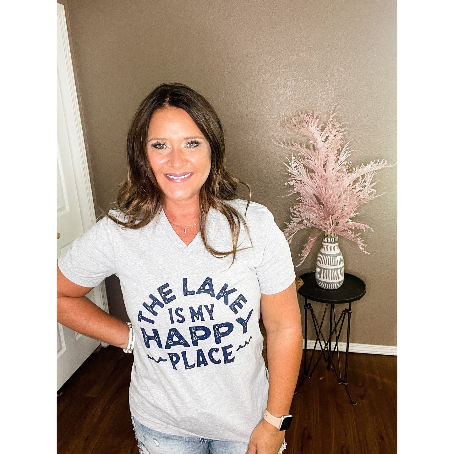 The Lake Is My Happy Place Tee