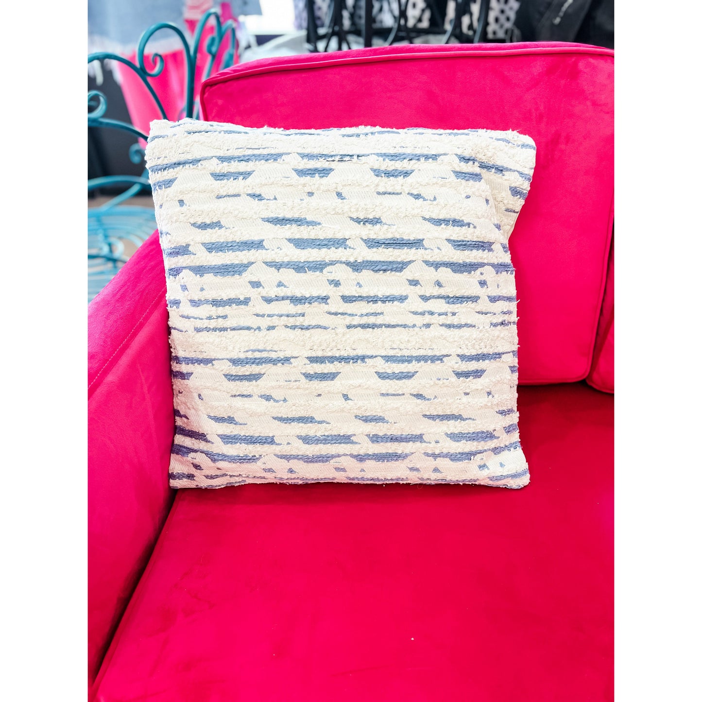 Coastal Blue Pillow
