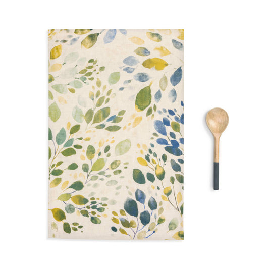 Spring Leaves Kitchen Towel & Utensil Set